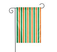 Drapeau de décoration de jardin de 30,5 x 45,7 cm, drapeau de jardin à suspendre, drapeau de la Côte d'Ivoire pour l'hiver et Noël
