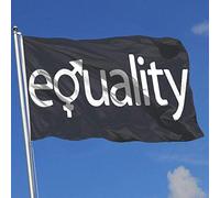 Drapeau de démonstration de jardin extérieur de mode égalité des sexes drapeaux imprimés simples en polyester 3x5 pieds