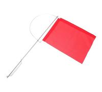 Drapeau de Direction du Vent Marin Suspendu 130 Rouge en Tissu | Bateau et Yacht, Usage Extérieur, Indicateur Pratique de Sens du Vent, Installation Facile