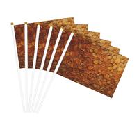 Drapeau de facilitation imprimé bouchon de vin léger défilé décoration d'intérieur événements utilisation polyvalente