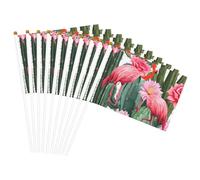 Drapeau de facilitation imprimé cactus, flamants roses, fleurs, léger, défilé, décoration d'intérieur, événements, utilisation polyvalente