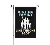 Drapeau de famille n'est pas une famille comme celle que j'ai eue, n'est pas une famille comme celle que j'ai eue, drapeaux de jardin drôles, drapeaux de jardin double face 12 x 18 pour la maison, le