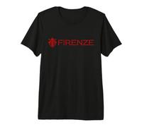 Drapeau de Florence Italie Toscane Emblème Emblème Armes Symbole T-Shirt Haut de Gamme