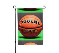 Drapeau de fond de basket-ball. Convient pour l'intérieur et l'extérieur, parfait pour la maison, le jardin, les événements et les affichages patriotiques.