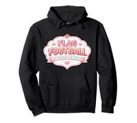 Drapeau de Football No Tackles Just Skills Girl Player pour Femme Sweat à Capuche