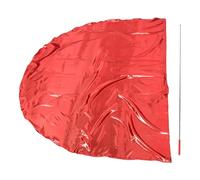 Drapeau de Garde D’honneur en Demi-cercle pour Danse de Culte | Acier Inoxydable et Tissu, Rouge, Léger et Solide, pour Garçon et Filles, Spectacles et Cérémonies