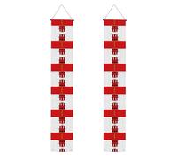 Drapeau de Gibraltar - Bannière de décoration de fête - Bannière de félicitations pour remise de diplôme - Panneau de porche