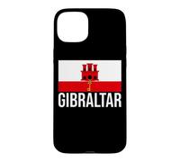 Drapeau de Gibraltar Rock of Gibraltar Coque pour iPhone 15 Plus