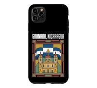 Drapeau de Grenade Nicaragua Vintage Voyage Graphique Coque pour iPhone 11 Pro Max