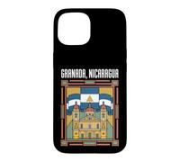 Drapeau de Grenade Nicaragua Vintage Voyage Graphique Coque pour iPhone 15