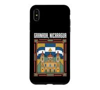 Drapeau de Grenade Nicaragua Vintage Voyage Graphique Coque pour iPhone XS Max