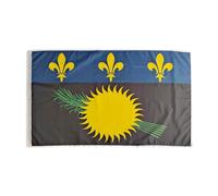 DRAPEAU DE GUADALUPE 150 x 90 cm - DRAPEAU DE GUADELOUPE - FRANCE 90 x 150 cm
