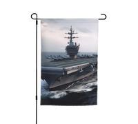 Drapeau de jardin 30,5 x 45,7 cm double face, drapeau de ferme, porte-avions, bannière extérieure saisonnière pour printemps, été, pelouse, porche, décoration d'intérieur, petit drapeau de jardin