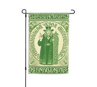 Drapeau de jardin 30,5 x 45,7 cm, double face pour le printemps et l'été, bannière de cour irlandaise, bénédiction irlandaise, Saint-Patrick, petit drapeau saisonnier pour les vacances, décoration