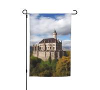 Drapeau de jardin 30,5 x 45,7 cm, double face pour le printemps et l'été, bannière de drapeau de cour, monuments historiques de l'Arménie, petit drapeau saisonnier de vacances, décoration extérieure