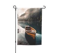 Drapeau de jardin 30,5 x 45,7 cm, double face pour le printemps et l'été, bannière décorative au bord du lac, petit drapeau saisonnier pour décoration extérieure