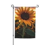 Drapeau de jardin 30,5 x 45,7 cm, double face pour printemps et été, bannière de cour, ferme, tournesol, petit drapeau saisonnier pour les vacances, décoration extérieure