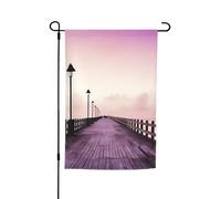 Drapeau de jardin 30,5 x 45,7 cm double face Printemps Été Bienvenue Drapeau de jardin The Mumbai Filmcity Tours Bannière de cour Drapeau de vacances saisonnières Panneau pour extérieur saisonnier