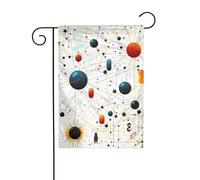 Drapeau de jardin 30,5 x 45,7 cm double face vertical bienvenue drapeaux d'été ne se décolorent pas drapeaux de maison physique bannière de cour impression physique bannière pour ferme saisonnière