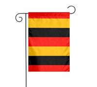 Drapeau de jardin 30,5 x 45,7 cm - Motif drapeau de l'Allemagne - WHJSHOP - Décoration de jardin épaisse et infroissable - Pour extérieur, jardin, pelouse, terrasse