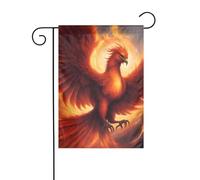 Drapeau de jardin 30,5 x 45,7 cm YUGTAEE A Lovely Phoenix Impression Décoration de jardin épaisse infroissable pour jardin, pelouse, terrasse