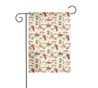 Drapeau de jardin 30,5 x 45,7 cm YUGTAEE Cowboy Ride Impression cheval épais infroissable pour extérieur, jardin, pelouse, terrasse