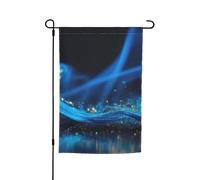 Drapeau de jardin à imprimé géométrique abstrait, drapeau de jardin double face, décoration de cour, drapeau de plage d'été, drapeau de jardin