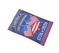 Drapeau de Jardin Américain Double Face en Tissu, Décoration Extérieure | Double Couche, Couture Renforcée et Impressions Lumineuses, pour Clôture, Balcon et Affichage Quotidien