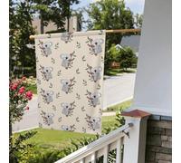Drapeau de jardin avec animaux Koala 71,1 x 101,6 cm double face vertical en polyester pour décoration de maison, porche, ferme, patio, pelouse
