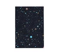 Drapeau de jardin avec constellation et amas d'étoiles et galaxies - 61 x 91 cm - Double face - Ne se décolore pas - Pour maison, cour, porche, pelouse, décoration extérieure