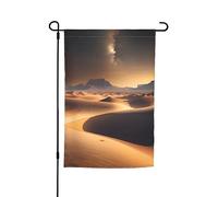 Drapeau de jardin avec étoiles du désert 30,5 x 45,7 cm. Décoration extérieure lumineuse double face apporte un peu de plaisir à votre jardin.