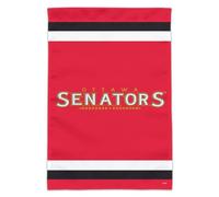 Drapeau de jardin avec logo des Sénateurs d'Ottawa de la LNH