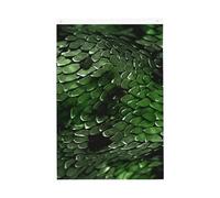 Drapeau de jardin avec motif serpent vert - 61 x 91 cm - Double face - Ne se décolore pas - Pour maison, cour, porche, pelouse, décoration extérieure