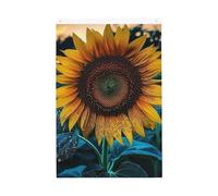 Drapeau de jardin avec tournesol - 61 x 91 cm - Double face - Ne se décolore pas - Toile de fond pour photo - Bannière pour cour, porche, pelouse, décoration extérieure