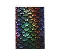 Drapeau de jardin bienvenue en écailles de dragon - 61 x 91 cm - Double face - Ne se décolore pas - Pour maison, cour, porche, pelouse, décoration extérieure