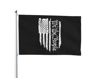 Drapeau De Jardin Constitution américaine « Nous le Drapeau Pelouse | pelouse drapeaux avec 2 œillets en Laiton Bannière pour intérieure Arredamento fête d'anniversaire