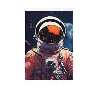 Drapeau de jardin « Cool Man in Outer Space » de 91 x 152 cm - Drapeau de jardin vibrant double face - Bannière de bienvenue saisonnière avec œillets en laiton - Décoration de fond photo pour cour