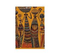 Drapeau de jardin créatif de culture africaine - 61 x 91 cm - Double face - Ne se décolore pas - Pour maison, cour, porche, pelouse, décoration extérieure