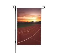 Drapeau de jardin crépuscule 30,5 x 45,7 cm pour printemps, été, automne, hiver, drapeaux saisonniers double face, bannière d'extérieur et d'intérieur pour décoration de maison