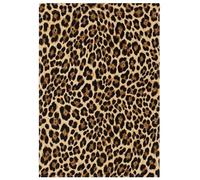 Drapeau de jardin d'automne d'hiver des deux côtés drapeaux de cour classique léopard marron automne décoration cour patio pelouse 71,1 x 101,6 cm