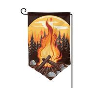 Drapeau de jardin de 30,5 x 45,7 cm, bannière extérieure double face, drapeau de bienvenue saisonnier, drapeau de cour de bienvenue pour extérieur, ferme, feu de camp pour terrasse, pelouse et