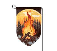 Drapeau de jardin de 30,5 x 45,7 cm, bannière extérieure double face, drapeau de bienvenue saisonnier, drapeau de cour de bienvenue pour extérieur, ferme, feu de camp pour terrasse, pelouse et