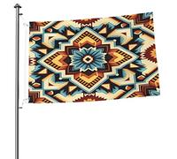 Drapeau de jardin de bienvenue américain du sud-ouest américain double face 2 x 3 drapeaux extérieurs, pour cour patio pelouse salle à l'extérieur