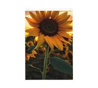 Drapeau de jardin de bienvenue de ferme tournesol 61 x 91 cm double face qui ne se décolore pas pour maison, cour, porche, pelouse, décoration extérieure