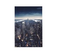 Drapeau de jardin de bienvenue de New York City - 61 x 91 cm - Double face - Ne se décolore pas - Toile de fond pour photo - Bannière pour cour, porche, pelouse, décoration extérieure