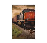 Drapeau de jardin de bienvenue en forme de train de marchandises - 61 x 91 cm - Ne se décolore pas - Double face - Bannière d'extérieur pour cour, porche, pelouse