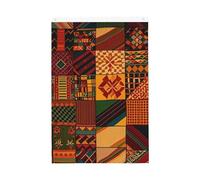 Drapeau de jardin de bienvenue en patchwork de style africain - 61 x 91 cm - Ne se décolore pas - Double face - Bannière d'extérieur pour cour, porche, pelouse