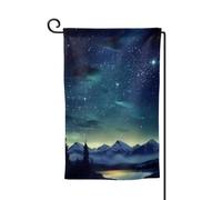 Drapeau de jardin de bienvenue pour extérieur de petite cour, 31,8 x 45,7 cm, double face, résistant aux intempéries, drapeau vertical pour ferme, extérieur, pelouse, terrasse