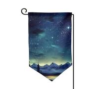 Drapeau de jardin de bienvenue pour extérieur de petite cour, 31,8 x 45,7 cm, double face, résistant aux intempéries, drapeau vertical pour ferme, extérieur, pelouse, terrasse