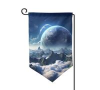 Drapeau de jardin de bienvenue pour extérieur de petite cour, 31,8 x 45,7 cm, double face, résistant aux intempéries, drapeau vertical fantastique pour ferme, extérieur, pelouse, terrasse